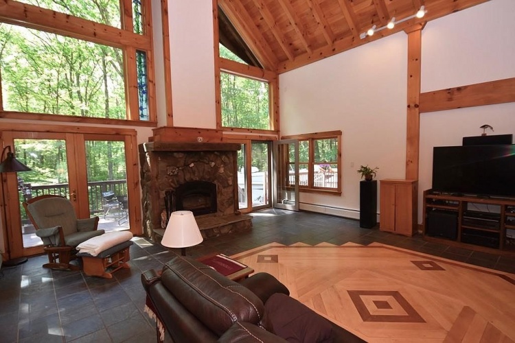 Passive solar post and beam contemporary for sale